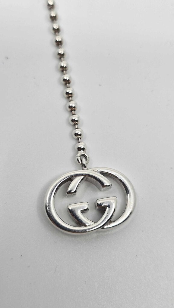 Gucci Britt GG Toggle Necklace