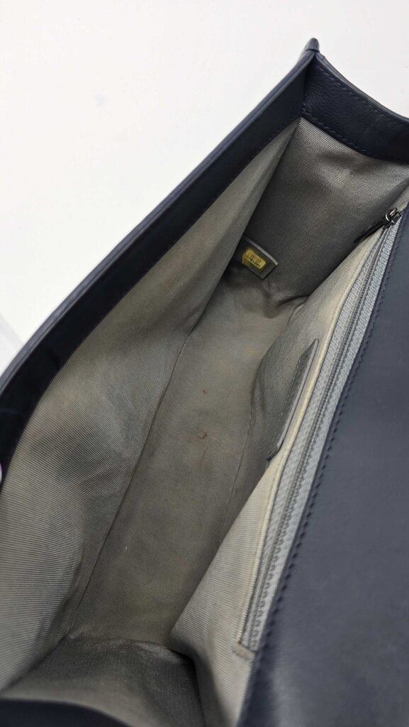 Chanel Double Stitch Lambskin Boybag