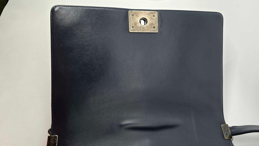 Chanel Double Stitch Lambskin Boybag