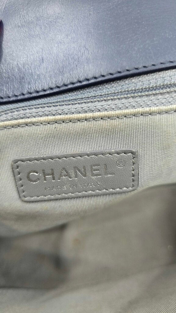 Chanel Double Stitch Lambskin Boybag