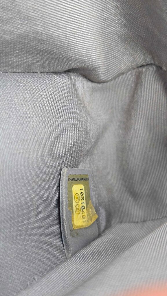 Chanel Double Stitch Lambskin Boybag