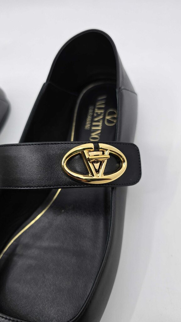 Valentino VLOGO Locker Mary Jane Ballerina Flats