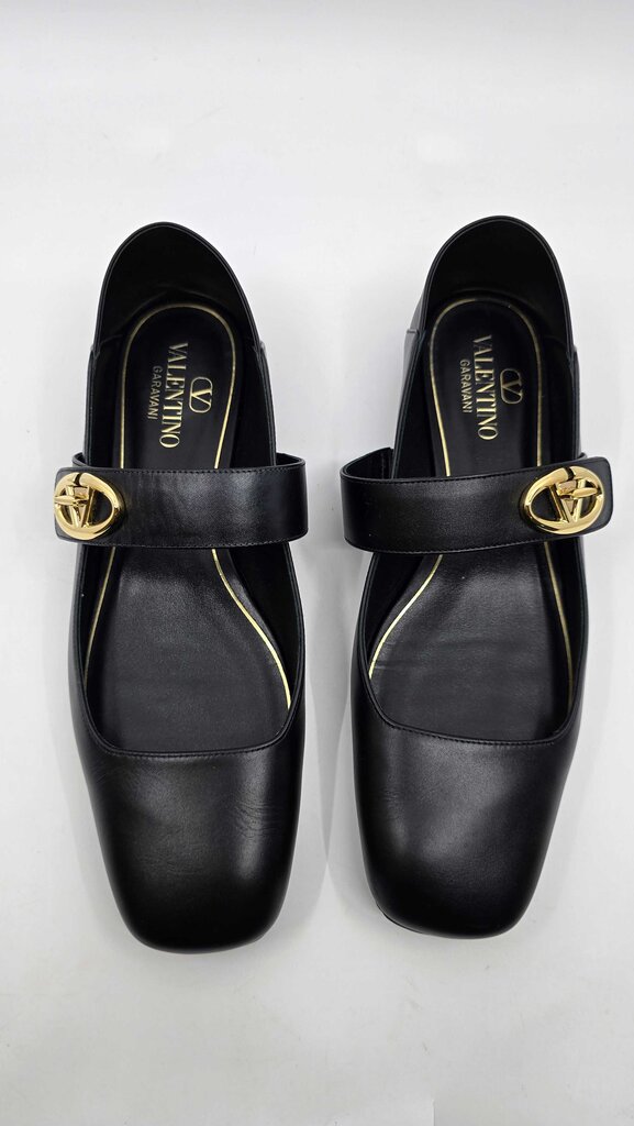 Valentino VLOGO Locker Mary Jane Ballerina Flats