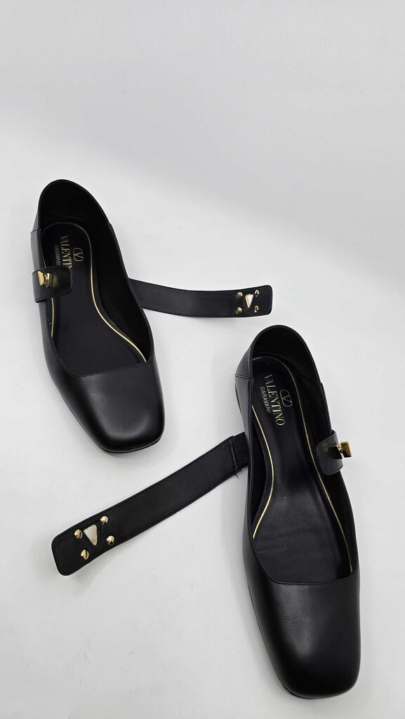 Valentino VLOGO Locker Mary Jane Ballerina Flats