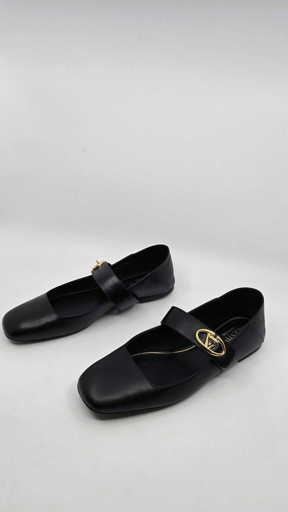 Valentino VLOGO Locker Mary Jane Ballerina Flats