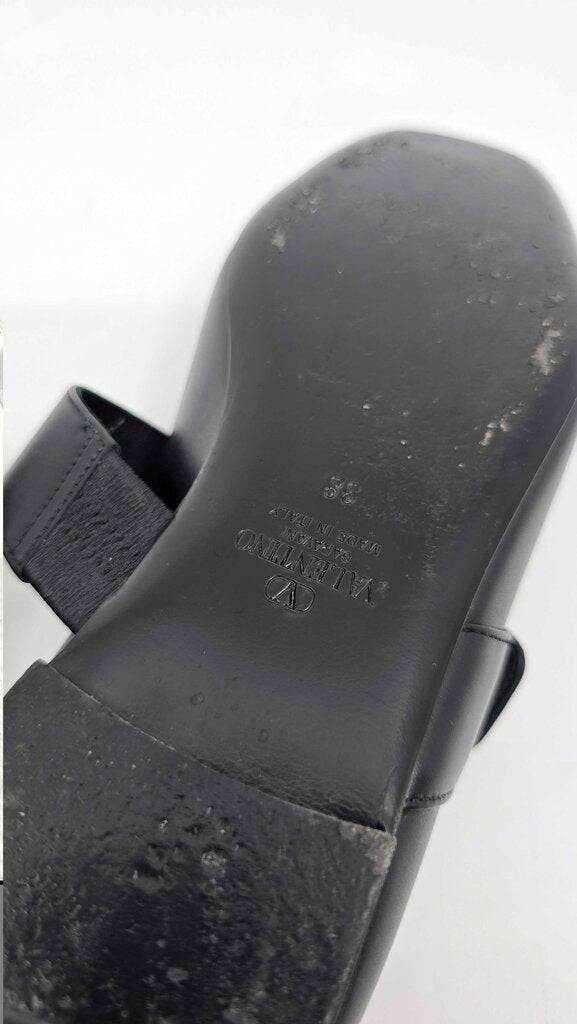 Valentino VLOGO Locker Mary Jane Ballerina Flats