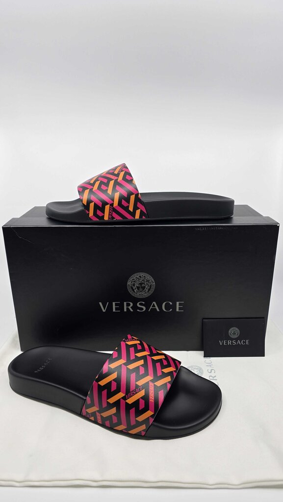 Versace Pool Side Slides Gomma St La Greca