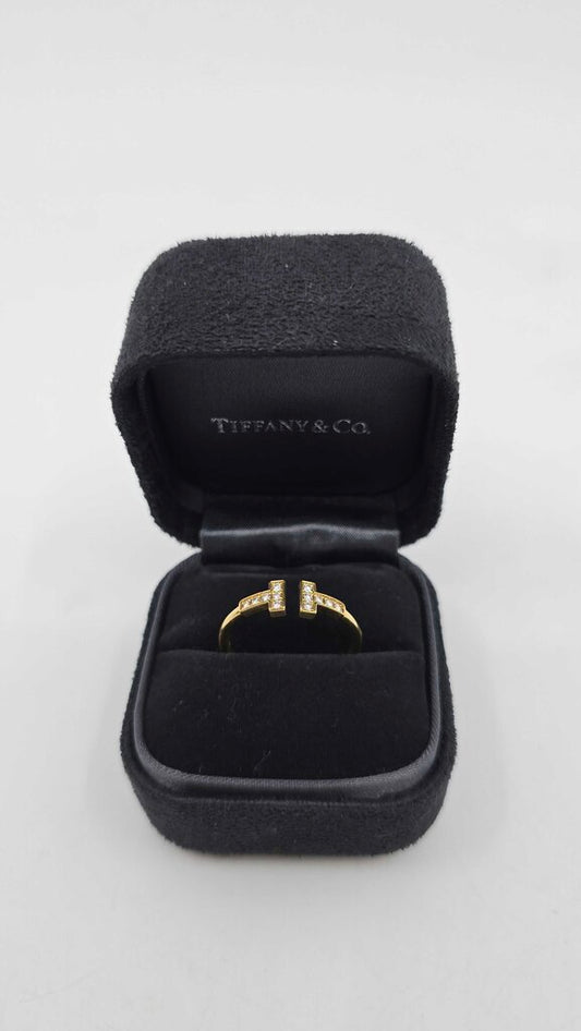 Tiffany & Co. Tiffany T Diamond Wire Ring