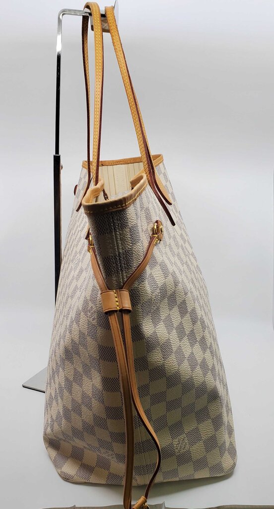 Louis Vuitton Neverfull GM Damier Azur w/ Pouch