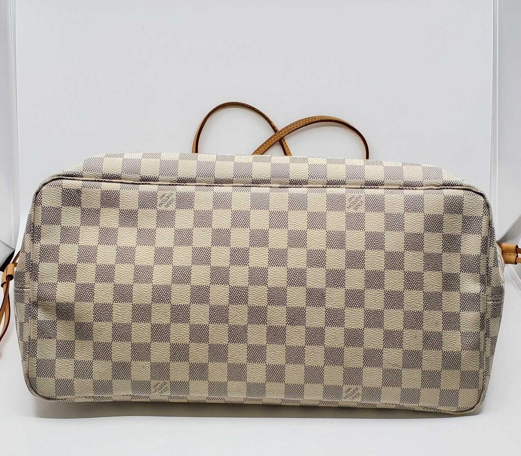 Louis Vuitton Neverfull GM Damier Azur w/ Pouch
