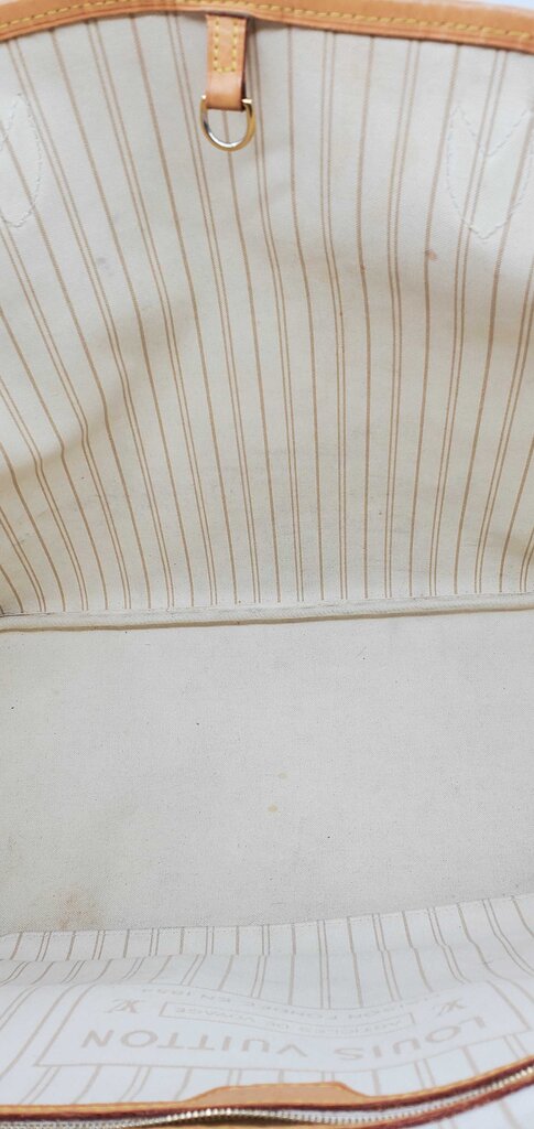 Louis Vuitton Neverfull GM Damier Azur w/ Pouch