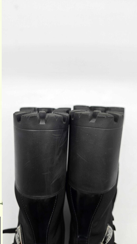 Prada Brixxen Re-Nylon Combat Boot