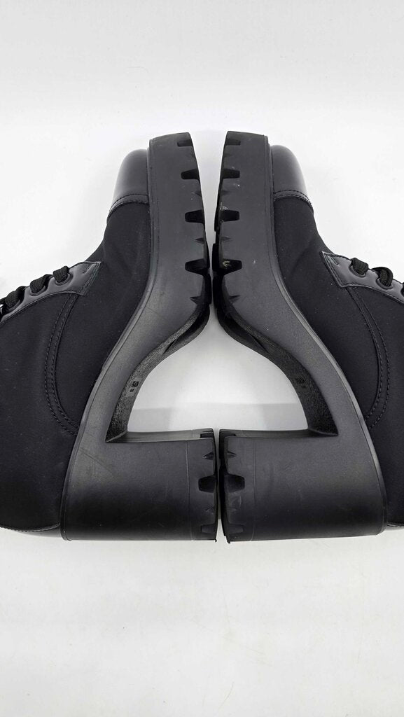 Prada Brixxen Re-Nylon Combat Boot