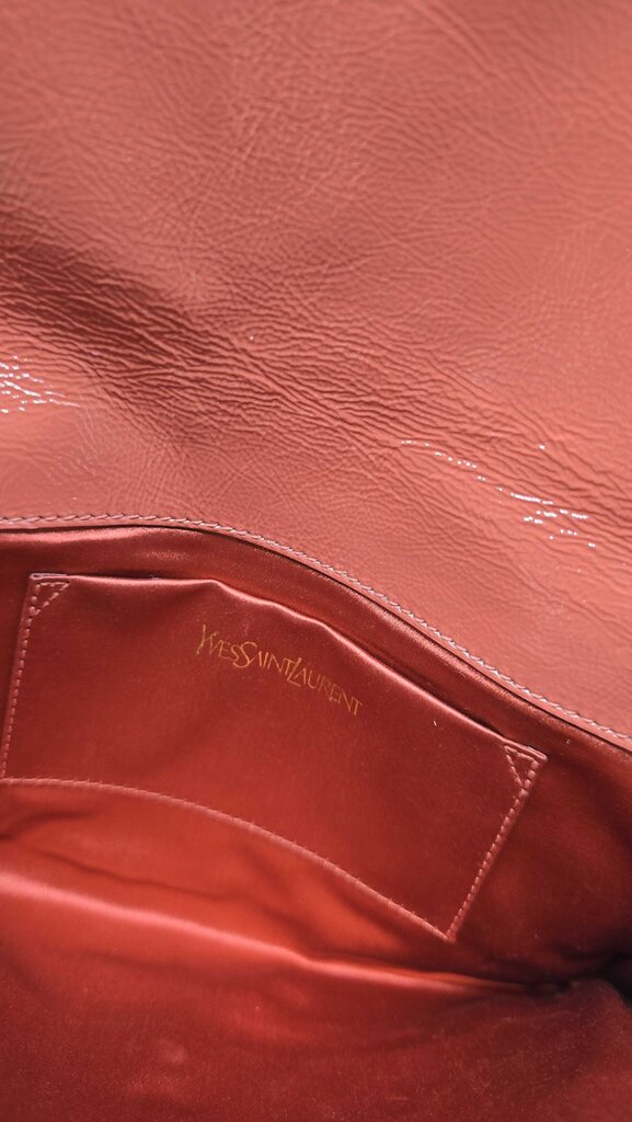 YSL Belle De Jour Patent Leather Clutch