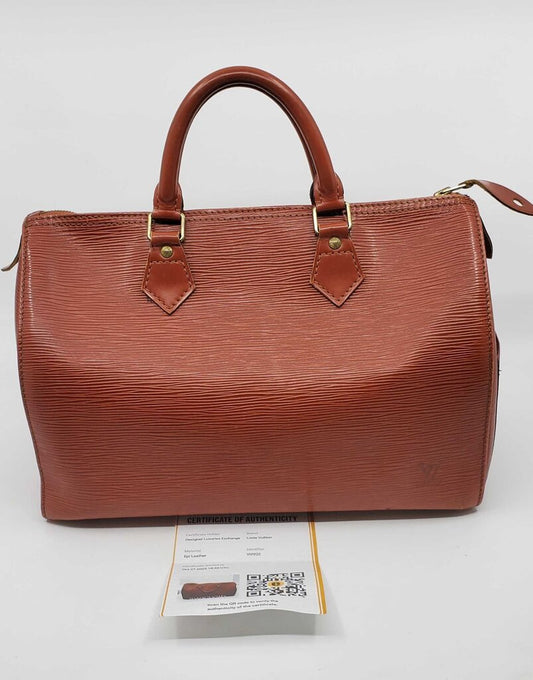 Louis Vuitton Kenyan Fawn Epi Leather speedy 30