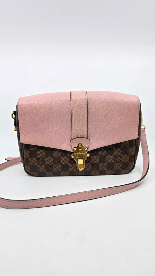 Louis Vuitton Clapton Leather Handbag