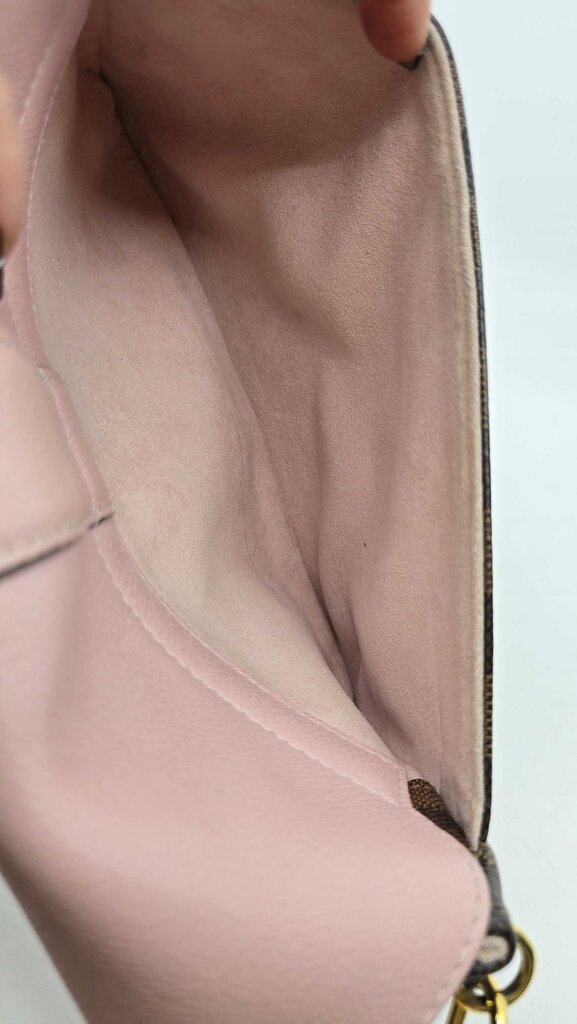 Louis Vuitton Clapton Leather Handbag