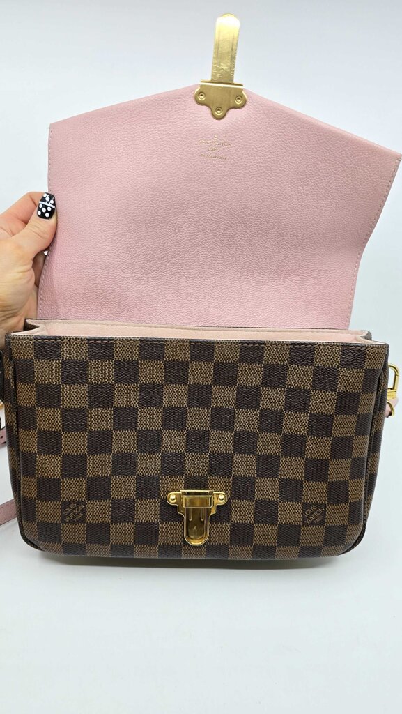 Louis Vuitton Clapton Leather Handbag