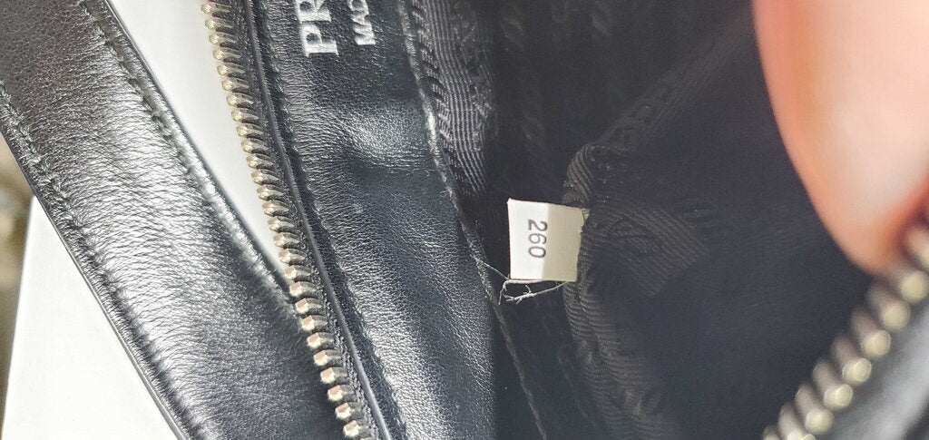 Prada Soft Calfskin Impunture Diagramme Belt Bag