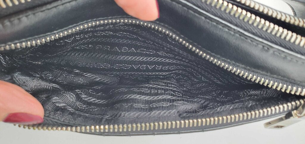 Prada Soft Calfskin Impunture Diagramme Belt Bag