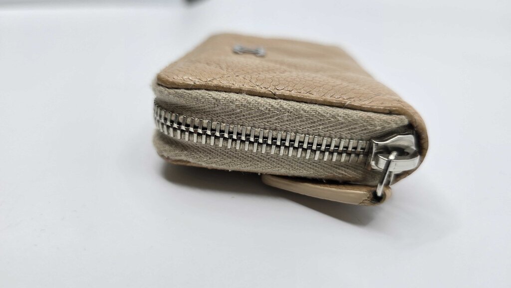 Chanel Cavier Zip Around Mini Wallet