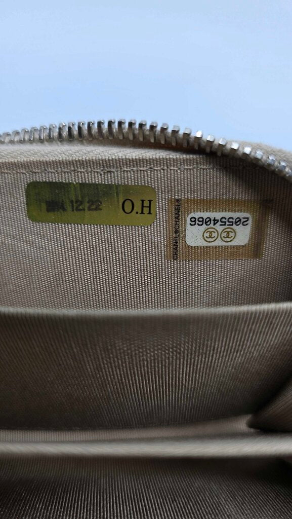 Chanel Cavier Zip Around Mini Wallet