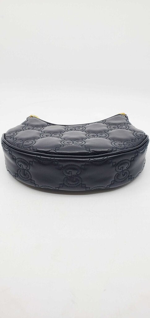 Gucci GG Calfskin Matelasse Mini Slim Chain Shoulder Bag