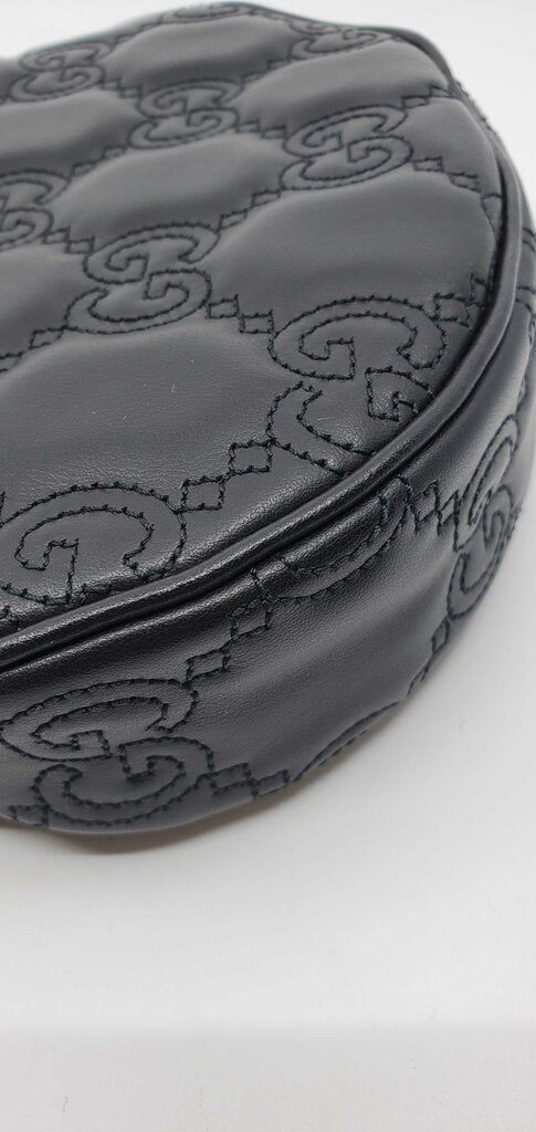 Gucci GG Calfskin Matelasse Mini Slim Chain Shoulder Bag