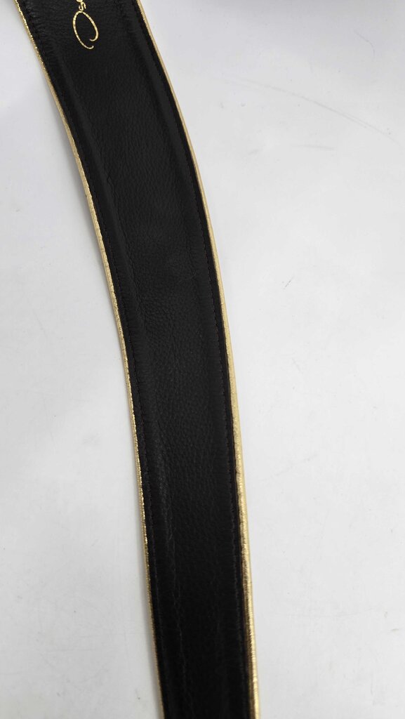 Oscar De La Renta Cork & Leather Belt