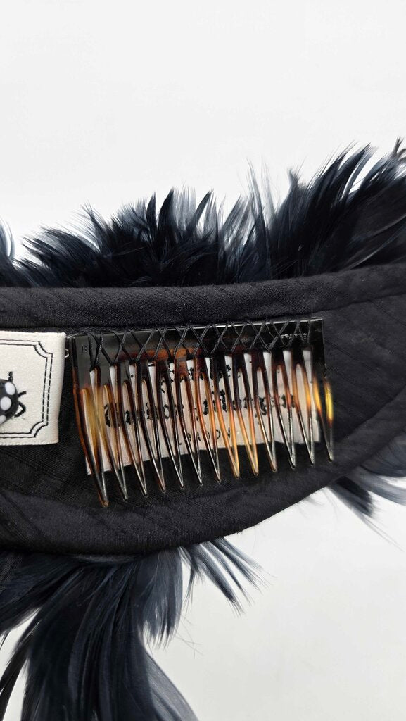 Harrods Feather Hairpiece