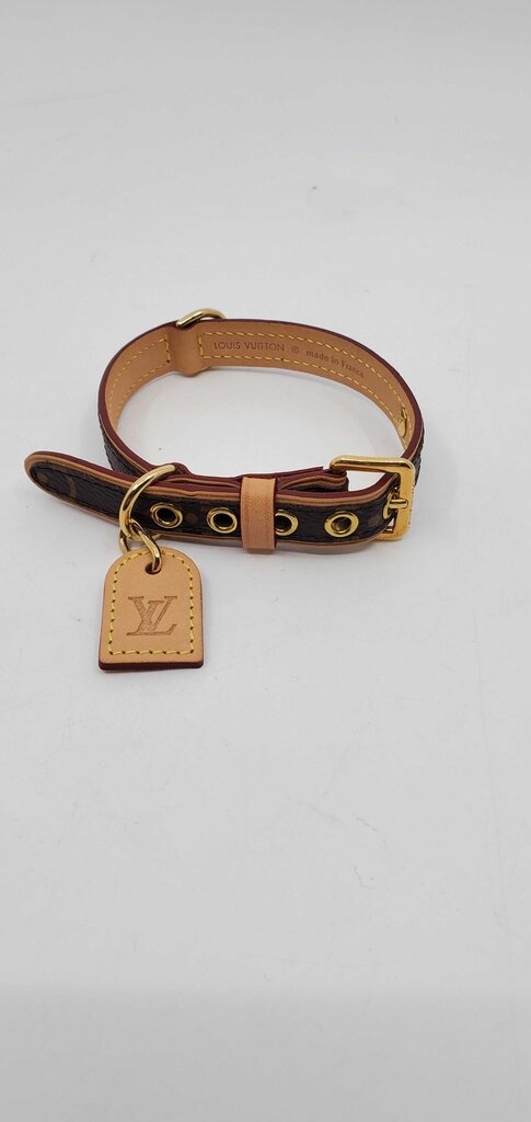 Louis Vuitton Baxter Dog Collar Monogram Canvas PM