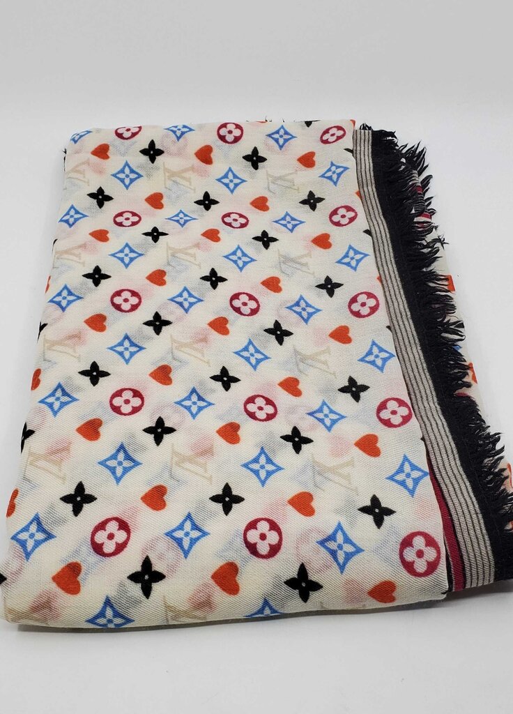Louis Vuitton Game on Shawl/Scarf