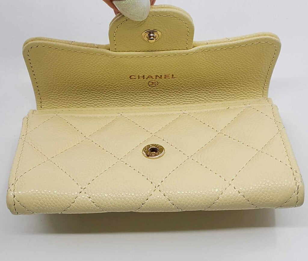 Chanel Cavier Quilted Flap Wallet