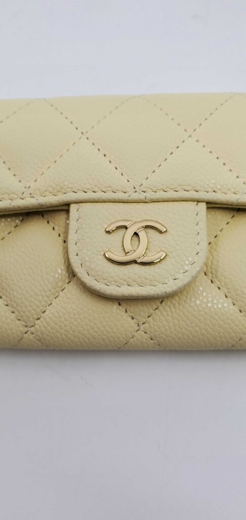 Chanel Cavier Quilted Flap Wallet