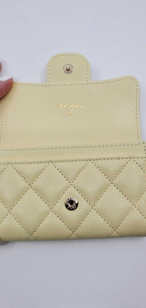 Chanel Cavier Quilted Flap Wallet