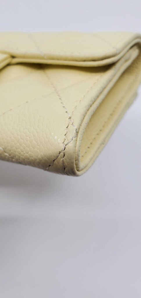 Chanel Cavier Quilted Flap Wallet