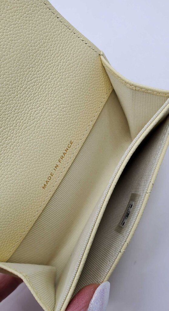 Chanel Cavier Quilted Flap Wallet