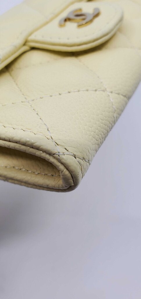 Chanel Cavier Quilted Flap Wallet