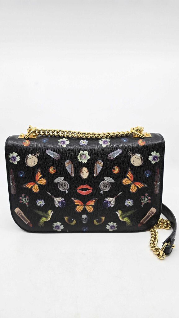 Alexander Mcqueen Insignia Obsession Print Crossbody