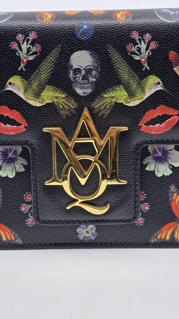 Alexander Mcqueen Insignia Obsession Print Crossbody