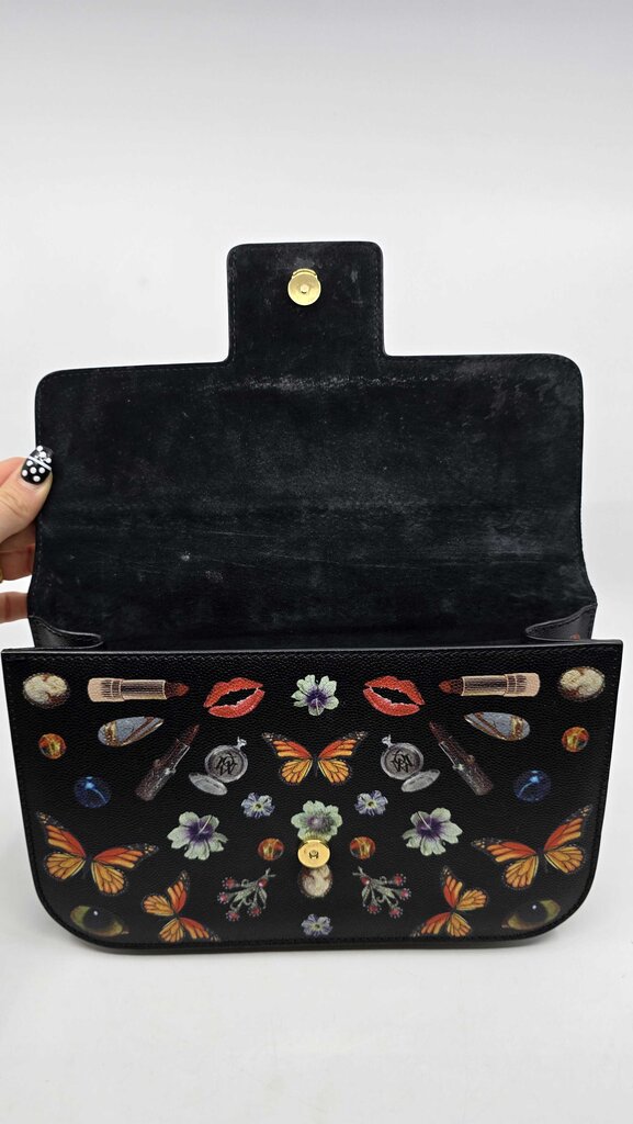 Alexander Mcqueen Insignia Obsession Print Crossbody