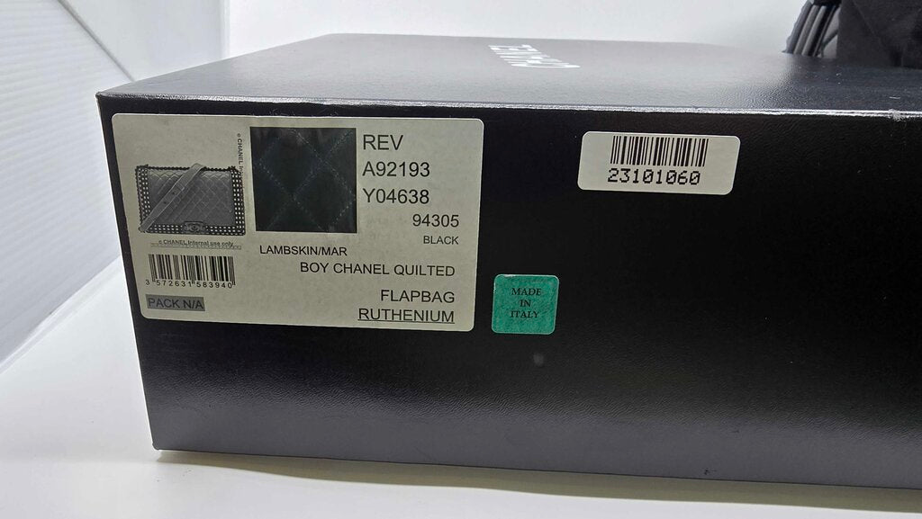 Chanel 2017 Lambskin Boy Bag