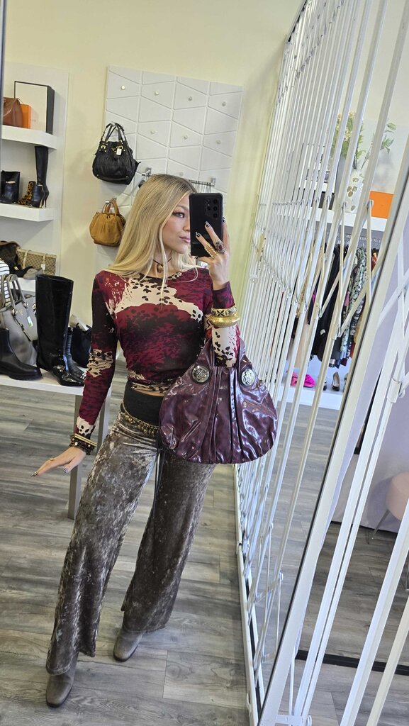 Gucci Hysteria Convertible Top Handle Hobo Bag