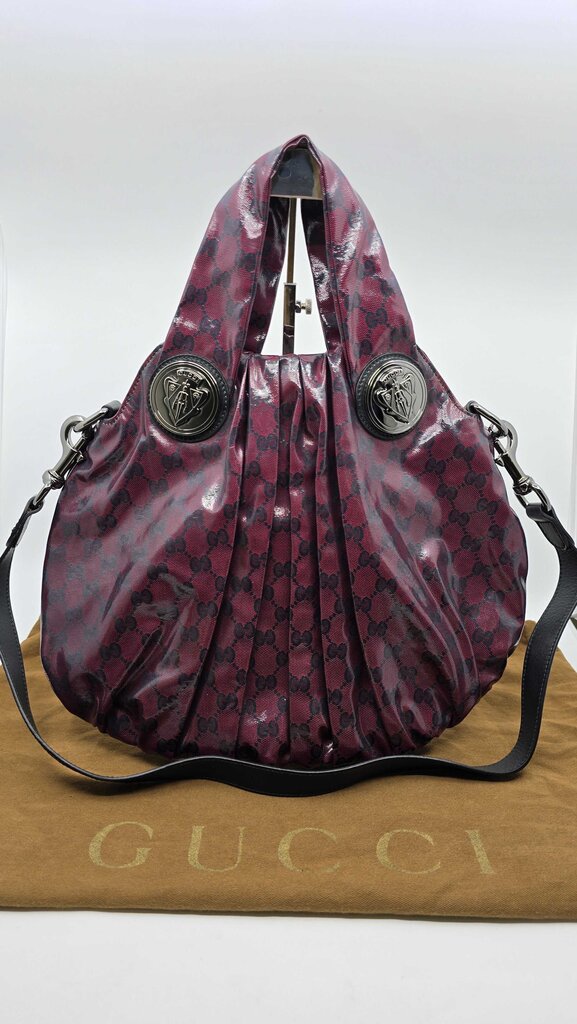 Gucci Hysteria Convertible Top Handle Hobo Bag