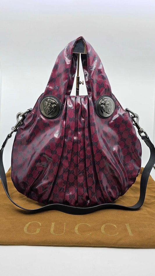 Gucci Hysteria Convertible Top Handle Hobo Bag