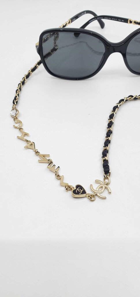 Chanel Square Sunglasses Acetate & Chain