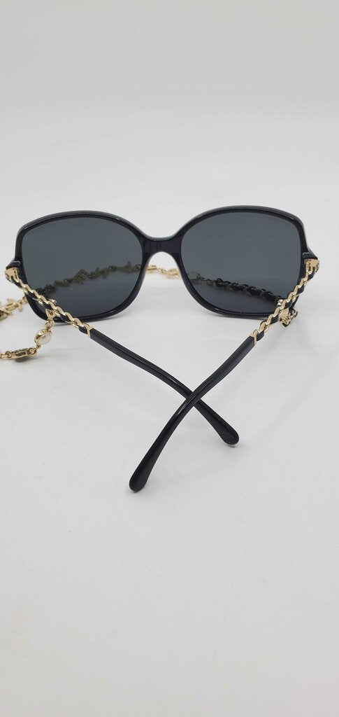 Chanel Square Sunglasses Acetate & Chain