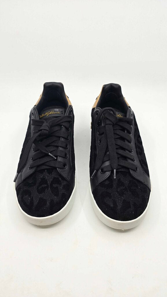 Dolce & Gabbana Portofino Sneakers Lurex Fabric