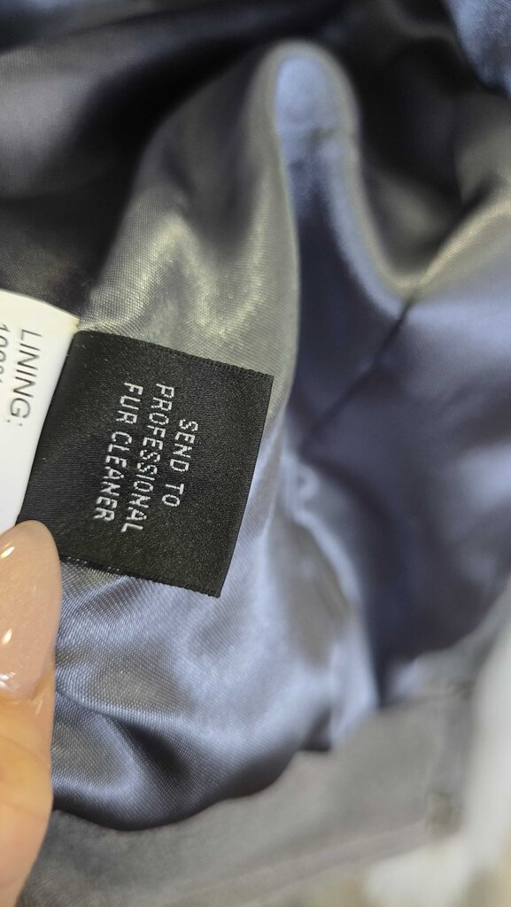 Sheri Bodell Jacket w/ Suede Exterior & Fox Fur Collar