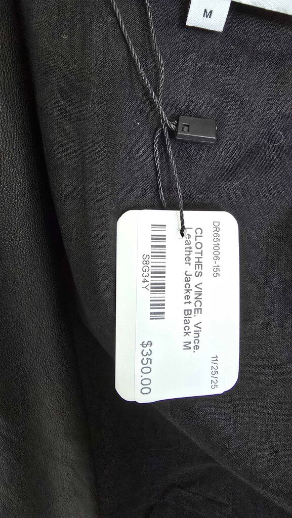 Vince. Leather Jacket